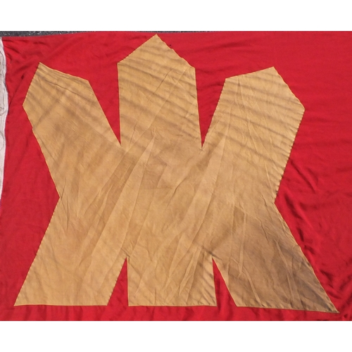 359 - Large Naval flag, 430cm x 280cm