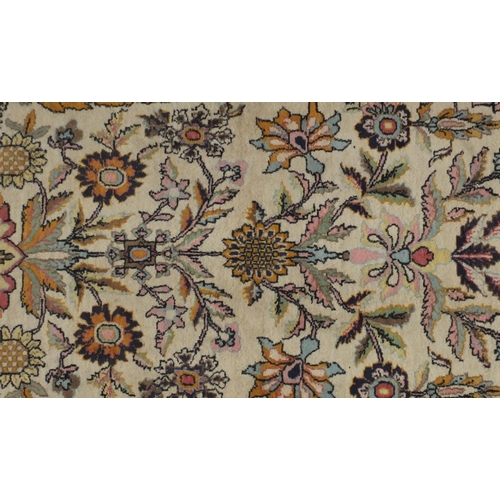 2126 - Rectangular Persian Qum rug, 160cm x 93cm