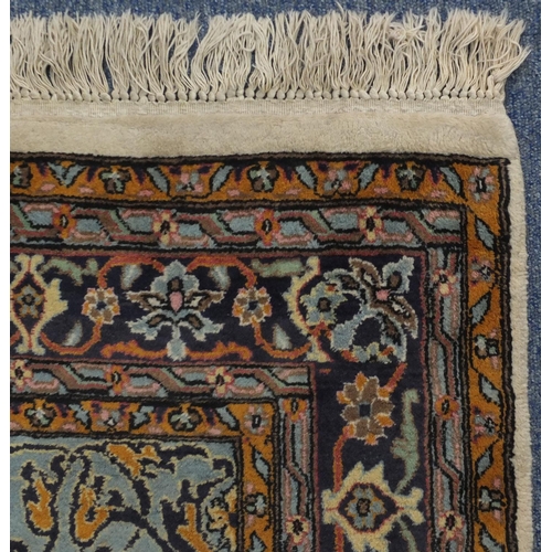 2126 - Rectangular Persian Qum rug, 160cm x 93cm