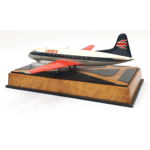 118 - British European Airways Corporation Viscount Trophy, presented by BEA to the Aircraft Society, rais... 