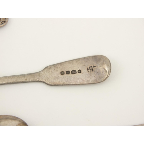 2868 - Victorian and later silver spoons, various hallmarks, the largest14cm in length, approximate weight ... 