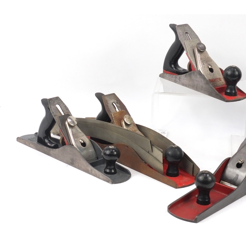 188 - Seven vintage Rapier wood working planes including five No.400, one No.450 and one No.14