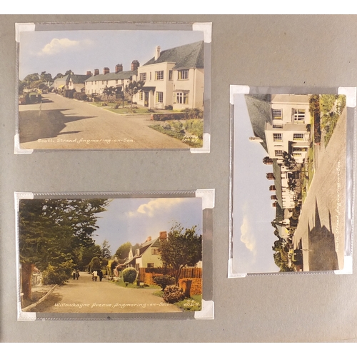 304 - Early 20th century mostly topographical and social history postcards of predominantly Angmering on S... 