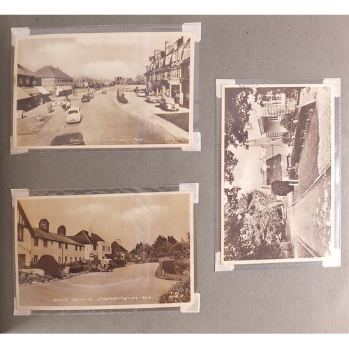 304 - Early 20th century mostly topographical and social history postcards of predominantly Angmering on S... 