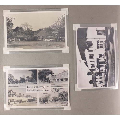 304 - Early 20th century mostly topographical and social history postcards of predominantly Angmering on S... 