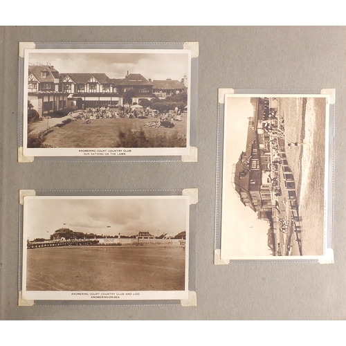 304 - Early 20th century mostly topographical and social history postcards of predominantly Angmering on S... 