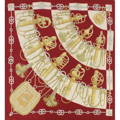 2709 - Hermes Cliquetis silk scarf designed by Julie Abadie, 88cm x 88cm