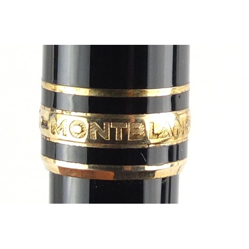 2719 - Monte Blanc Meisterstuck ballpoint pen, serial number ED1930815