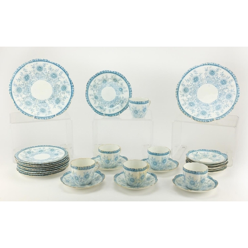 2360 - Shelley Wileman teaware including trio's and two sandwich plates