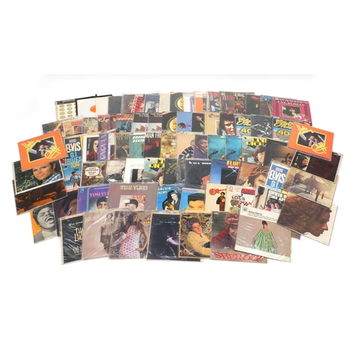 2667 - 50's/60's vinyl EP and LP's including Elvis Presley, Timi Yuro, The Monkees, Chris Montez, Cliff Ric... 