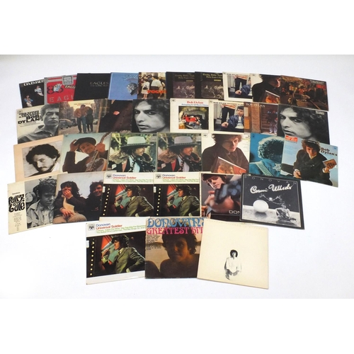 2672 - Vinyl LP's including Bob Dylan, Eagles and Donovan