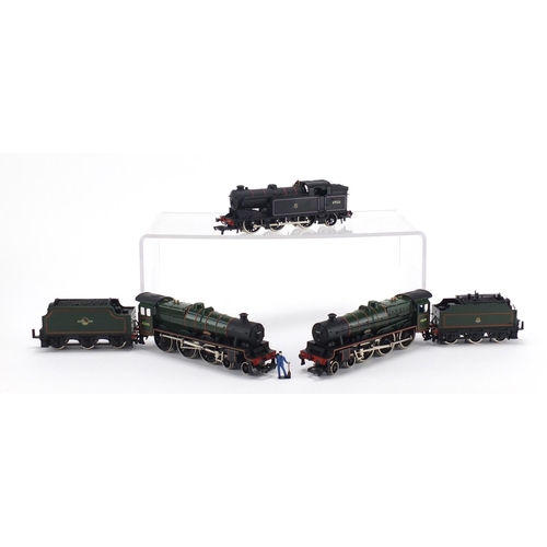 2639 - Three Mainline OO gauge locomotives with boxes, NR class 0-6-2T, Jubilee class 4-6-0 Jubilee class 6... 