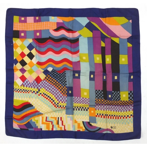 2711 - Five silk scarves comprising three Liberty, Givenchy and Francoise Guerin, the largest 88cm x 88cm