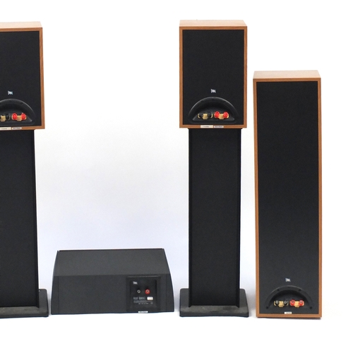 2098 - Five Kef speakers, models Q35, Q15 and Q95C