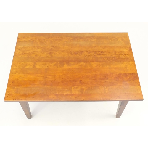 93 - Hardwood coffee table, 47cm H x 90cm W x 60cm D