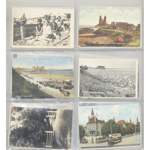 870 - Edwardian and later postcards including Herne Bay and Eastbourne, Margate and London