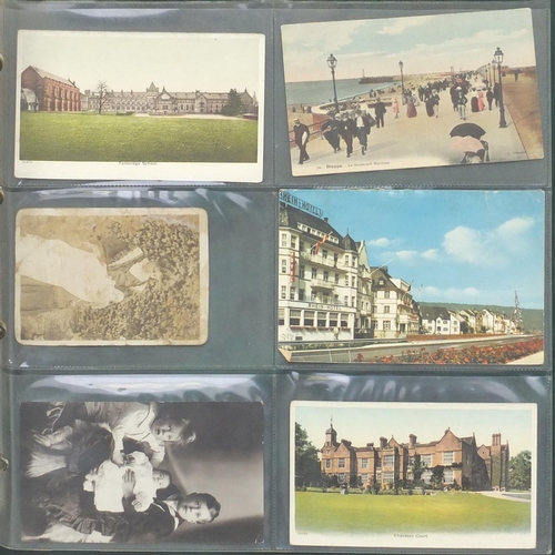 870 - Edwardian and later postcards including Herne Bay and Eastbourne, Margate and London