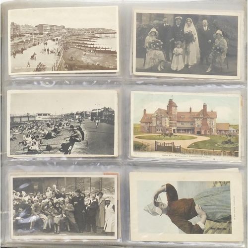 870 - Edwardian and later postcards including Herne Bay and Eastbourne, Margate and London