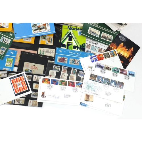 886 - Large selection of first day covers and World stamps, some arranged in albums