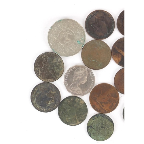 646 - Antique and later British coins