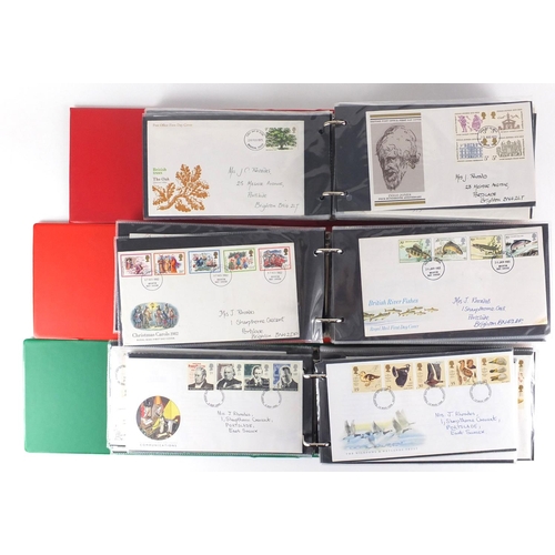 851 - Three albums of first day covers