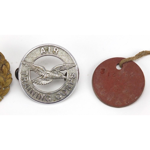 661 - British Militaria including a World War I Victory medal awarded to 7968.2.A.M.E.HOWARD.R.A.F and a C... 