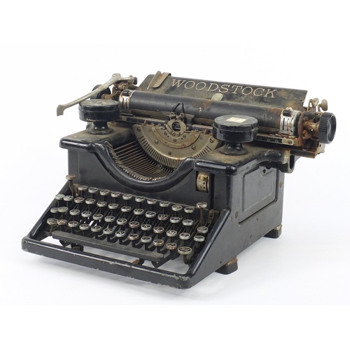 287 - Vintage Woodstock typewriter