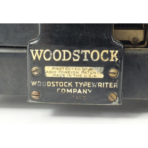 287 - Vintage Woodstock typewriter