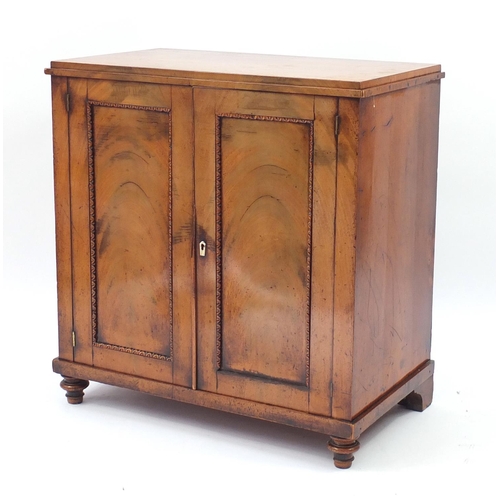 2011 - Victorian mahogany kneehole desk fitted with an arrangement of eight drawers and central cupboard do... 
