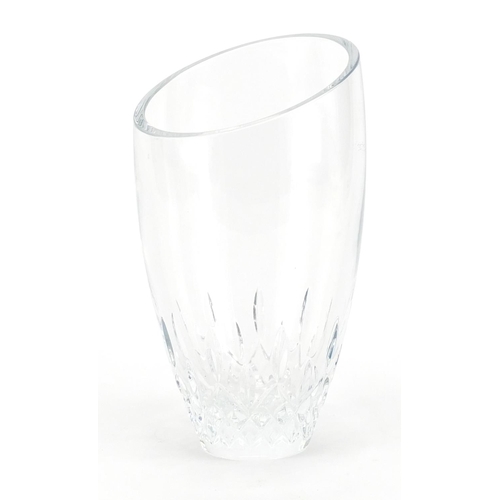 158 - Waterford crystal vase, 24cm high
