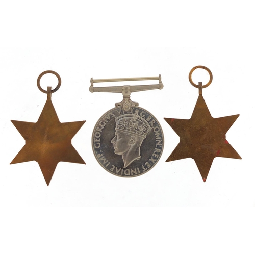 663 - Three British Military World War II medals