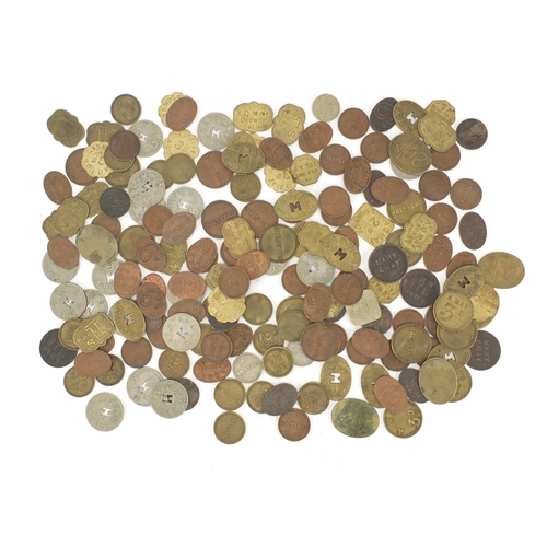 460 - Collection of antique farming tokens