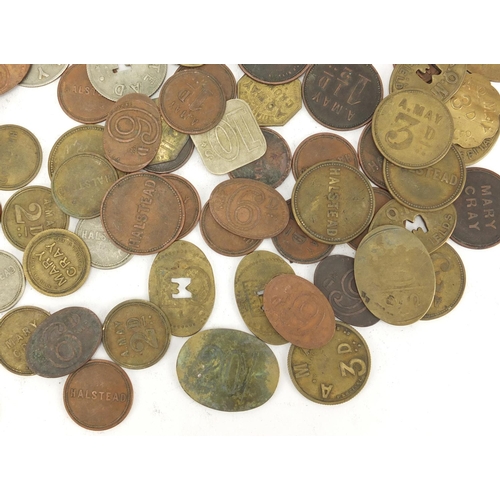 460 - Collection of antique farming tokens