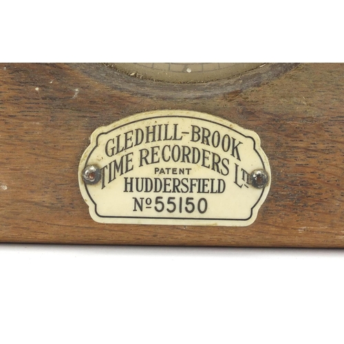 591 - Gledhill Brook time recorder, number 55150