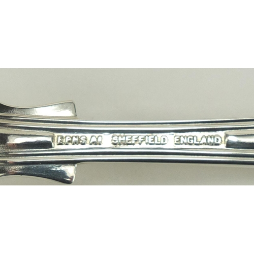 215 - Suite of Sheffield silver plated cutlery