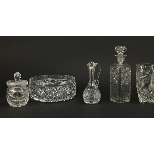 288 - Cut crystal and glassware including Waterford