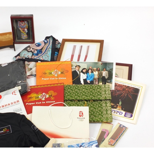 625 - Collection of miscellaneous items including Beijing Olympics and a London Tour de France