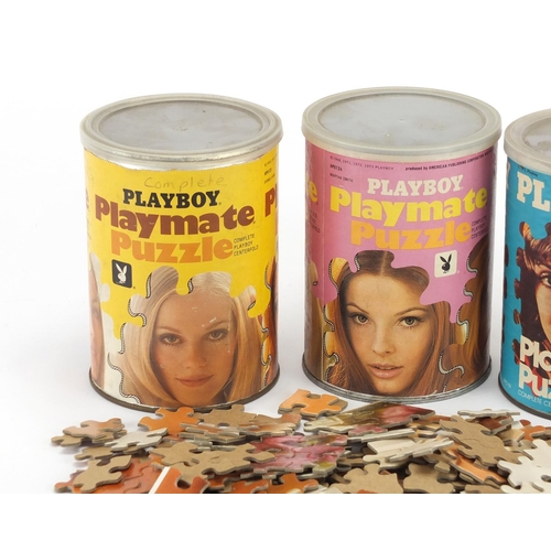 221 - Three vintage Playboy jigsaw puzzles