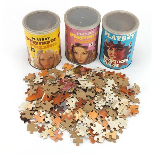 221 - Three vintage Playboy jigsaw puzzles