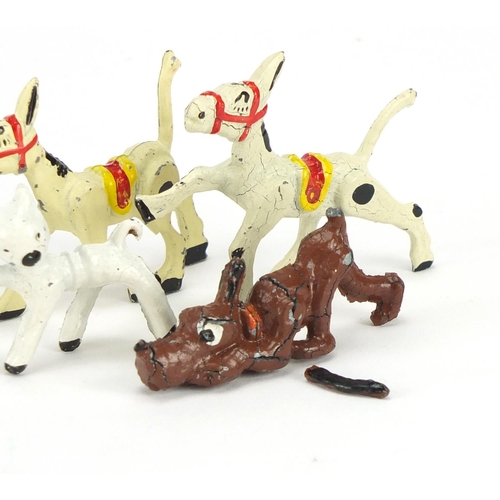 427 - Miniature die cast figures including Muffin the Mule and Pingu