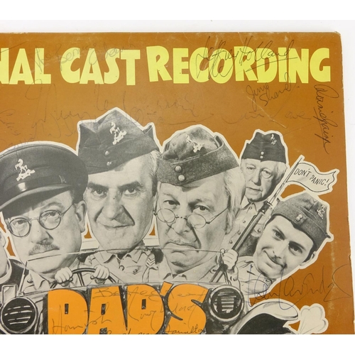 646 - Dad's Army vinyl LP signed by the cast