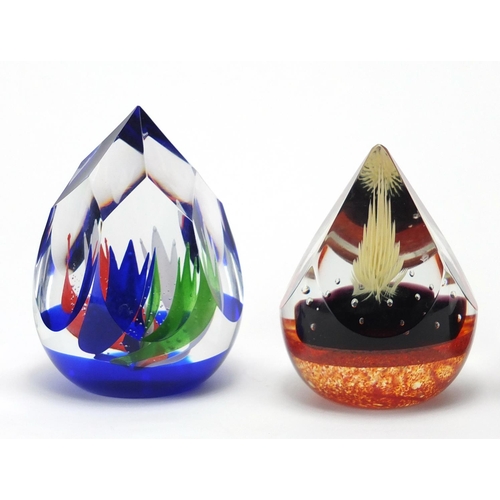 2140 - Three Caithness limited edition paperweights, Solo 10/100, Jalal 212/350 and the Tournament, the lar... 