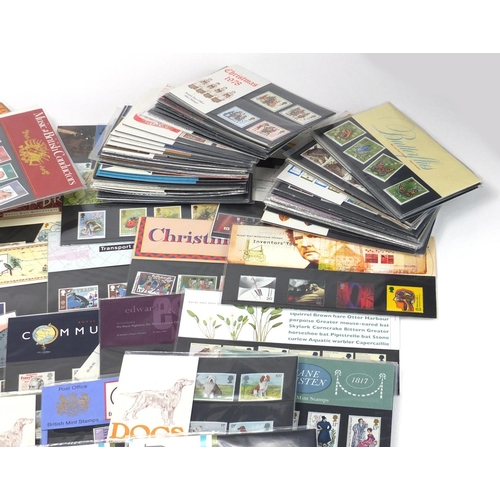 2336 - Collection of Royal Mail presentation packs, various genres and denominations