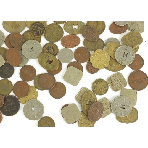 2330 - Collection of antique farming tokens