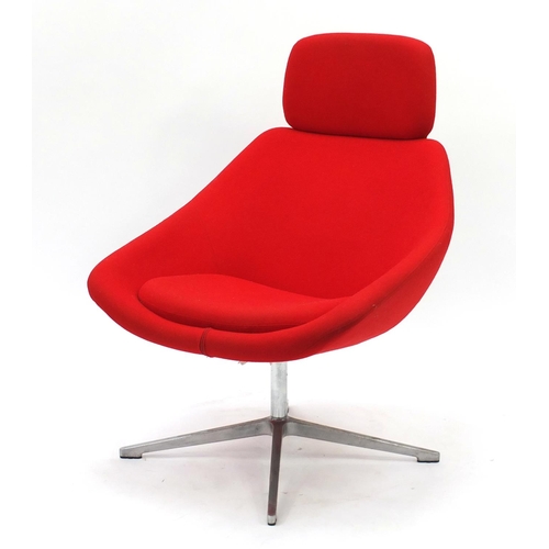 2020 - Allermuir open lounge chair model A641, 101cm high