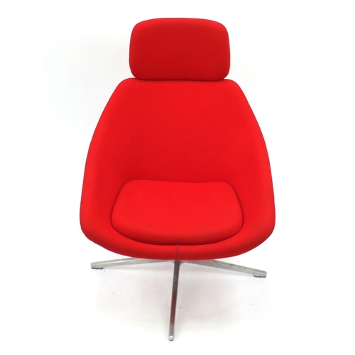 2020 - Allermuir open lounge chair model A641, 101cm high
