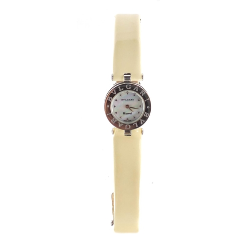 690 - Ladies Bvlgari B.Zerol wristwatch, the case numbered D1888, 2.3cm in diameter