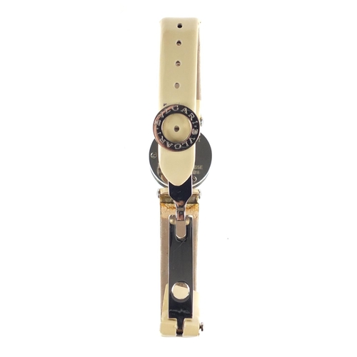 690 - Ladies Bvlgari B.Zerol wristwatch, the case numbered D1888, 2.3cm in diameter