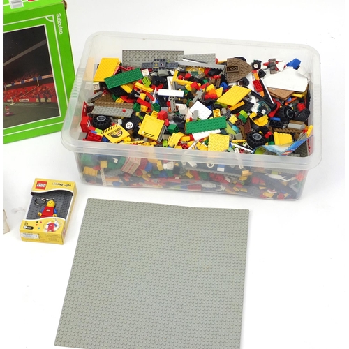 557 - Large selection of vintage and later Lego and Subbuteo table top soccer