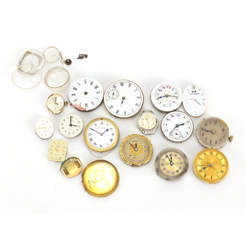 689 - Ladies watch movements including Avia
